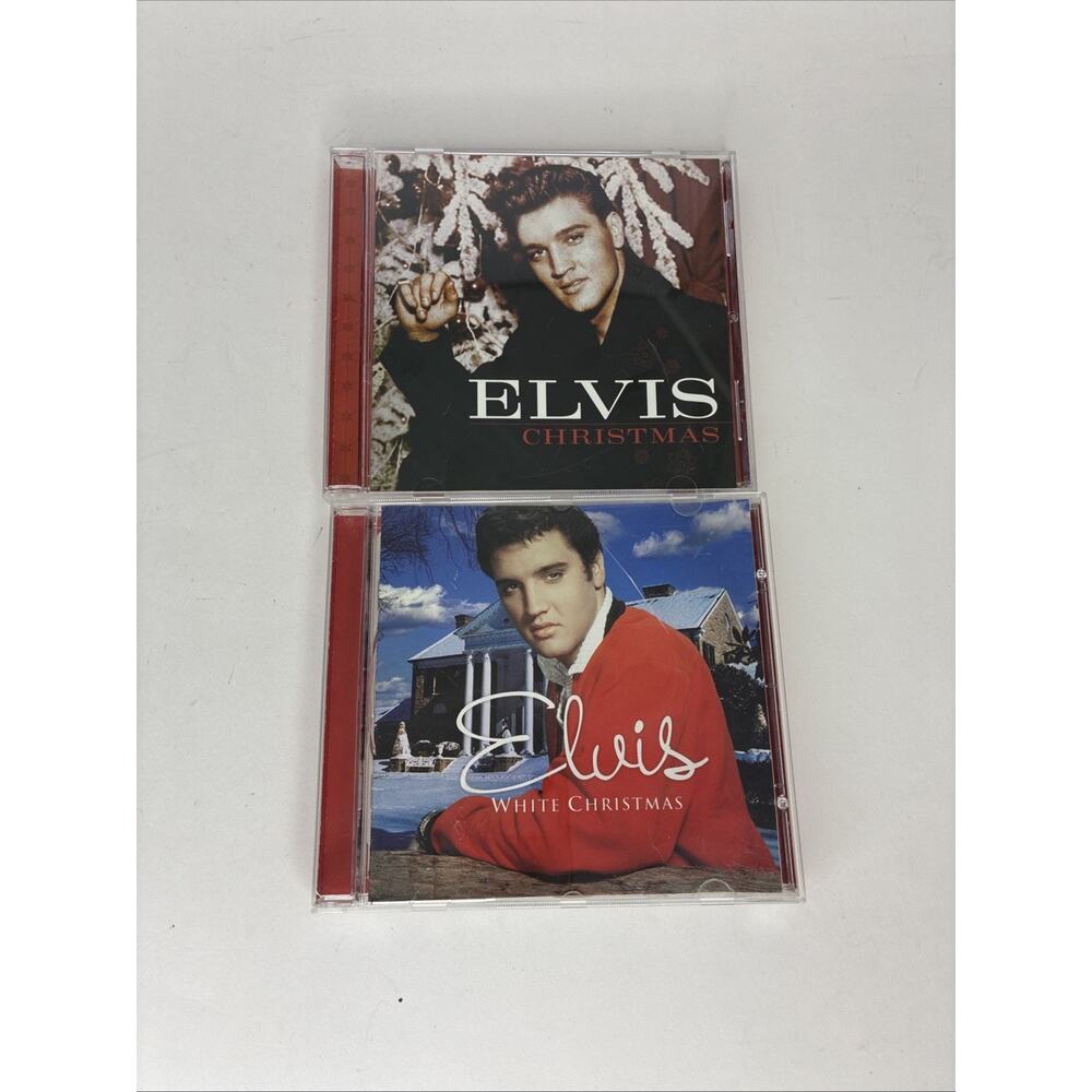 Elvis Presley White Christmas And Elvis Christmas Cd Lot 2 CDs
